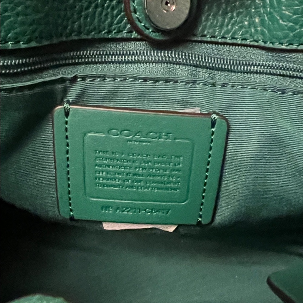 Coach Green Small Crossbody Bag - Picture 7 of 7